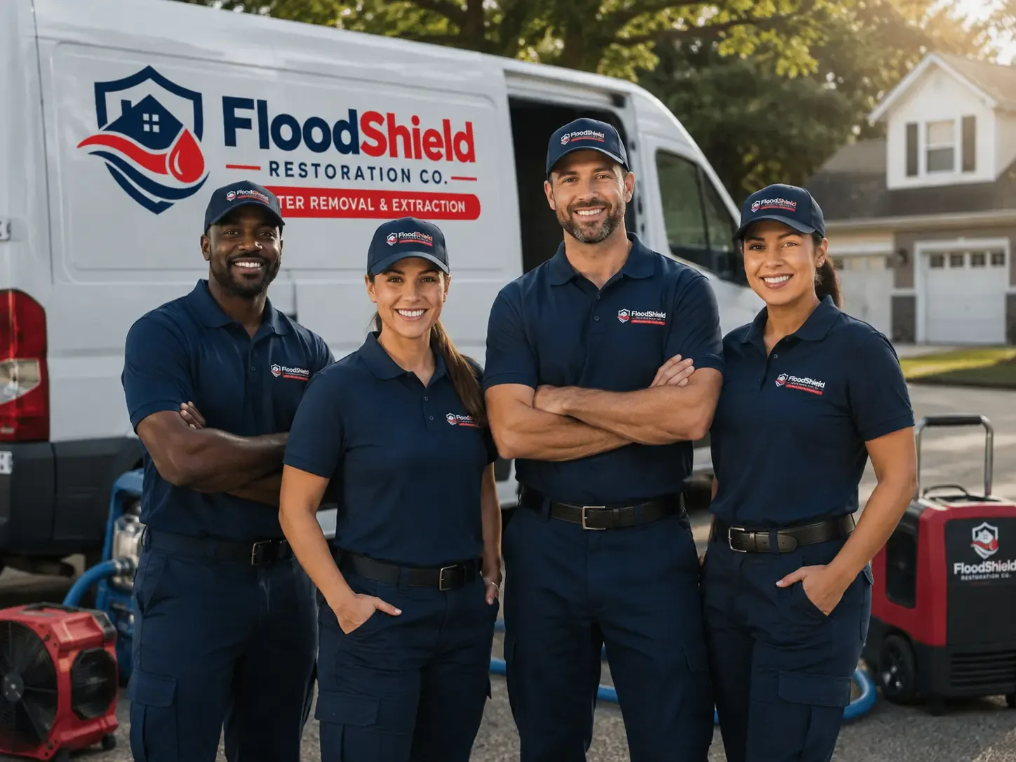 Flood Damage Restoration company in Lewisburg, OH